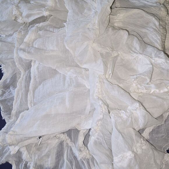 Sauci Women's  Mini Skirt White Size M (A54) - Picture 4 of 7